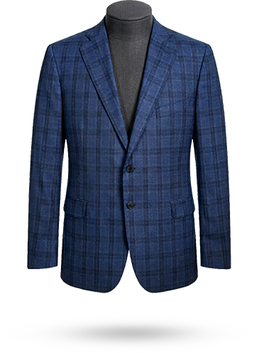 Navy atelier suit product composition